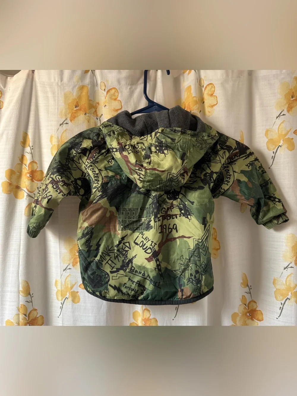Baby Gap Camo Fleece Lined Jacket